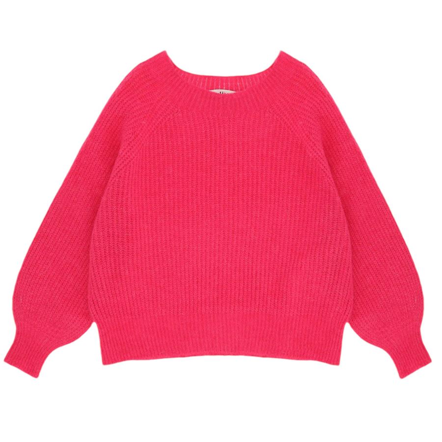 Maglione oversize bambina a coste Dixie | NB93/230G1371